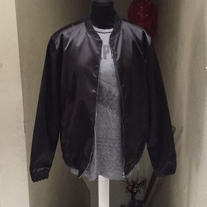 Black Bomber Jacket